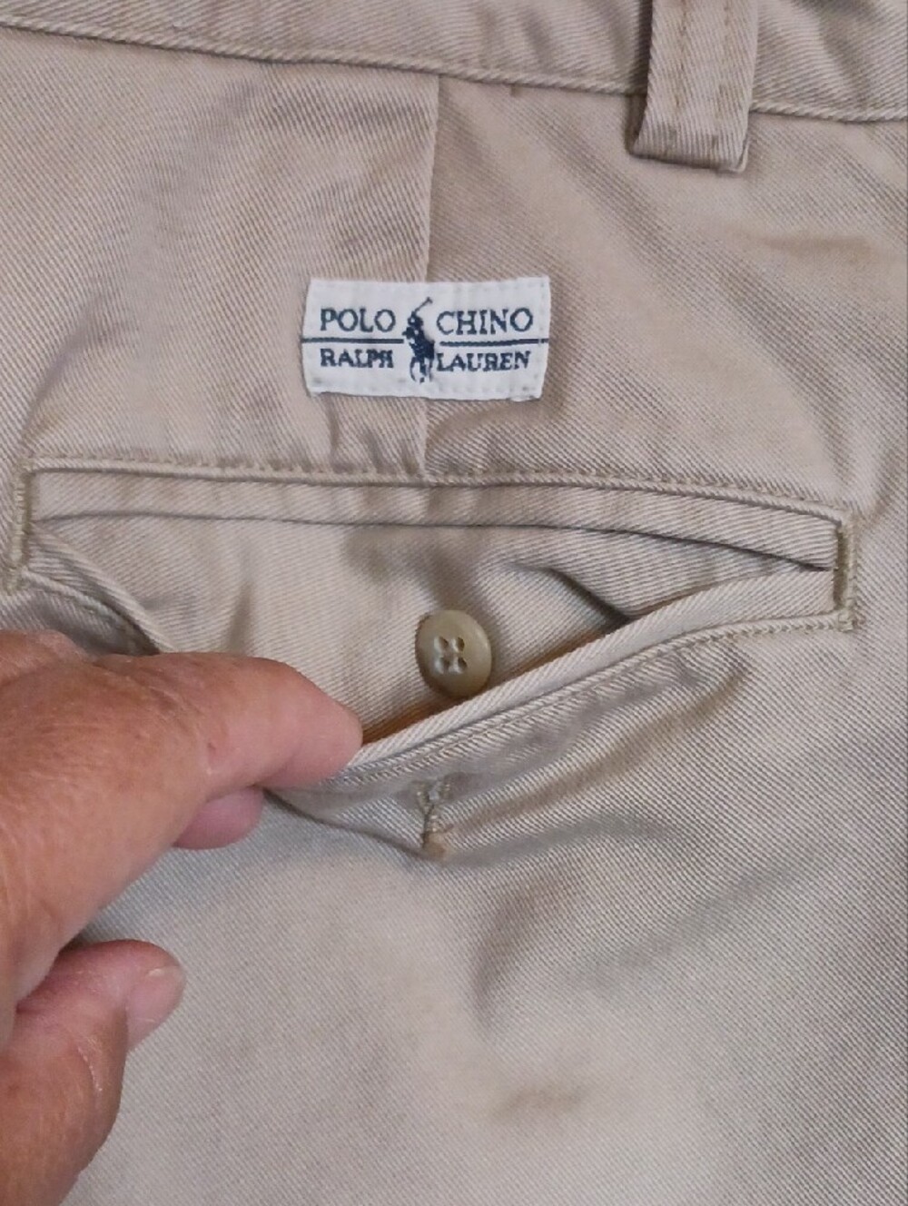 Polo by Ralph Lauren Men’s Tan Chino Pants - Picture 3 of 7